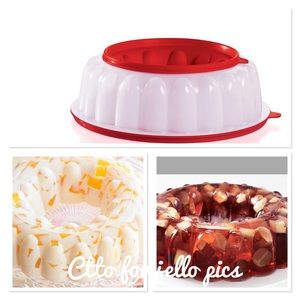 Tupperware jello mold new